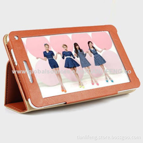 Fashionable Case for Anda V7193G with Bark Lines PU Leather